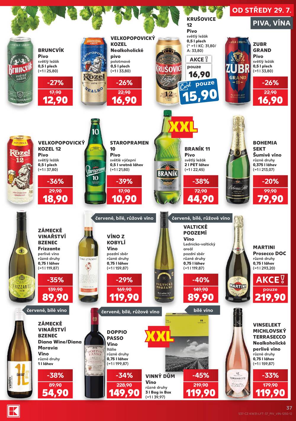 Kaufland 29.7. - 4.8. - Kaufland - Opava - Předměstí