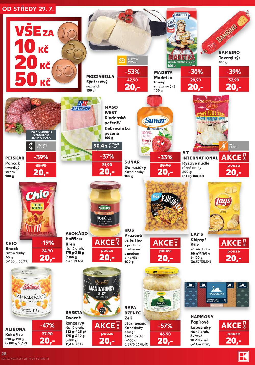 Kaufland 29.7. - 4.8. - Kaufland - Kadaň