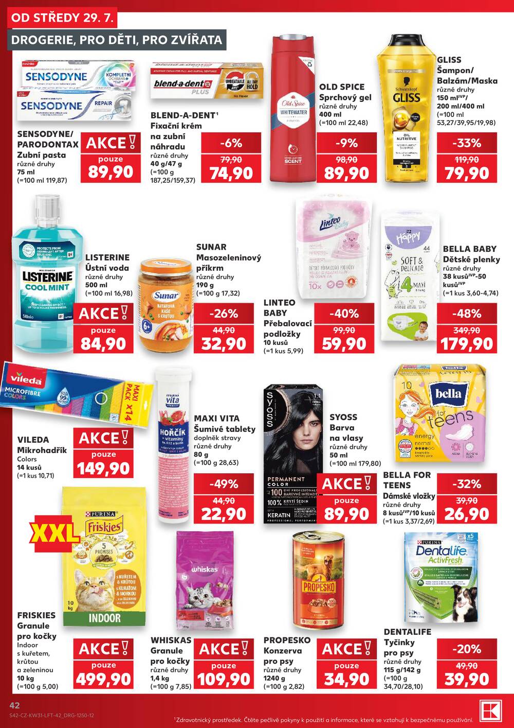 Kaufland 29.7. - 4.8. - Kaufland - Kadaň
