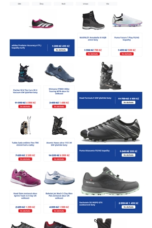 leták Intersport