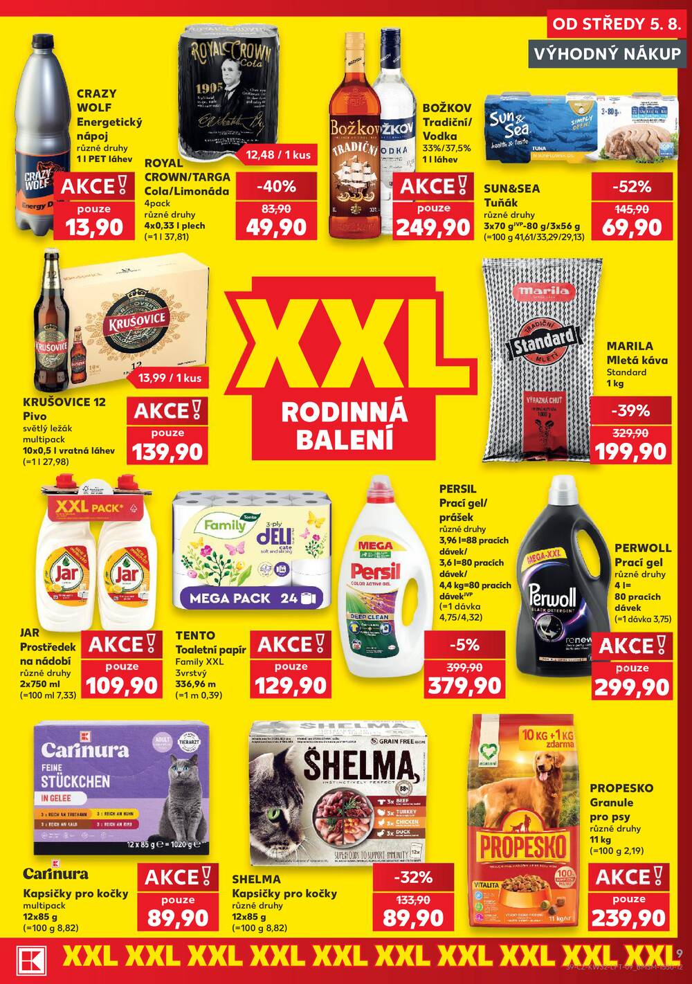 Leták Kaufland - Kaufland 5.8. - 11.8. - Kaufland - Louny - strana 9 Leták Kaufland - Kaufland 5.8. - 11.8. - Kaufland - Louny - strana 9
