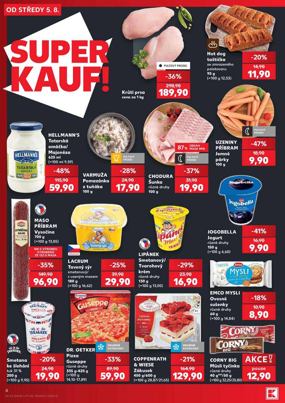 Kaufland 5.8. - 11.8. - Kaufland - Strakonice