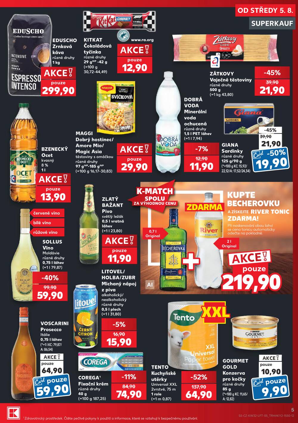 Kaufland 5.8. - 11.8. - Kaufland - Strakonice