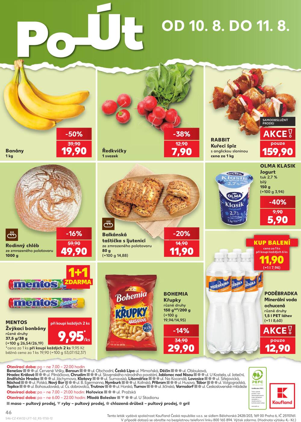 Leták Kaufland - Kaufland 5.8. - 11.8. - Kaufland - Děčín - strana 46 Leták Kaufland - Kaufland 5.8. - 11.8. - Kaufland - Děčín - strana 46