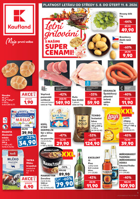 leták Kaufland