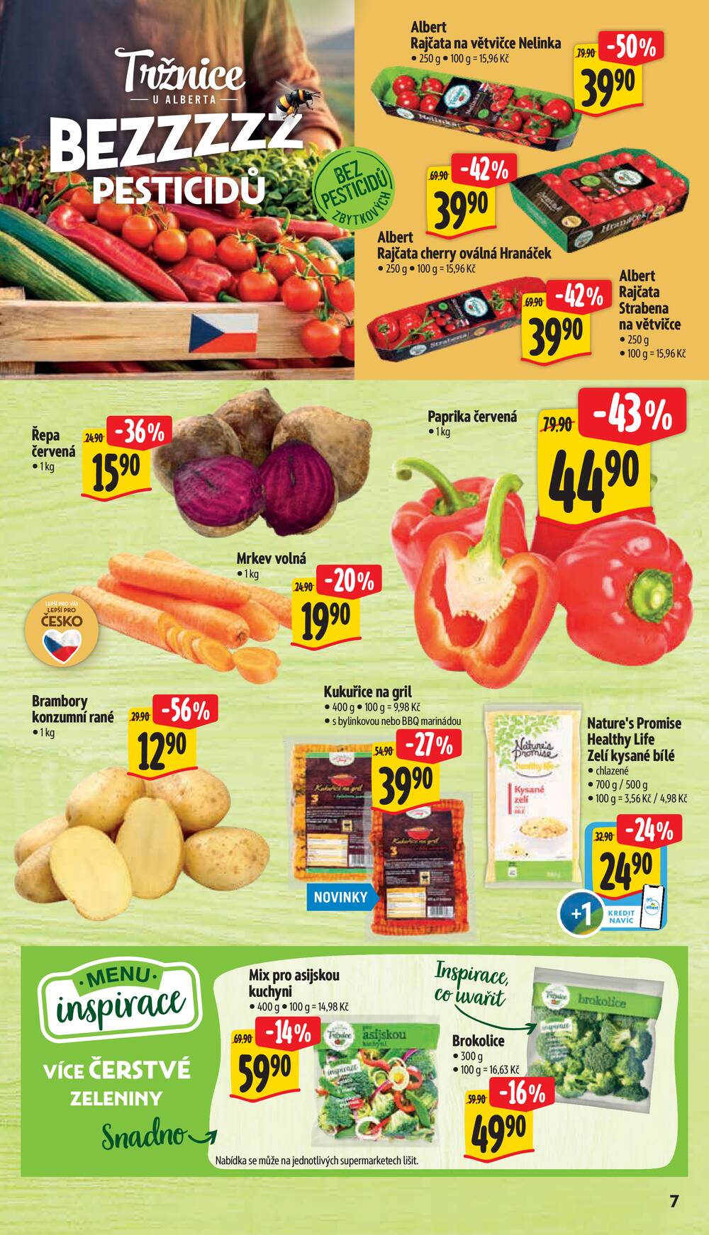 Albert Supermarket od 5.8. do 11.8.2026