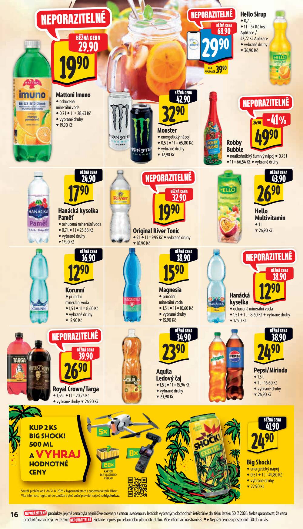Albert Supermarket od 5.8. do 11.8.2026