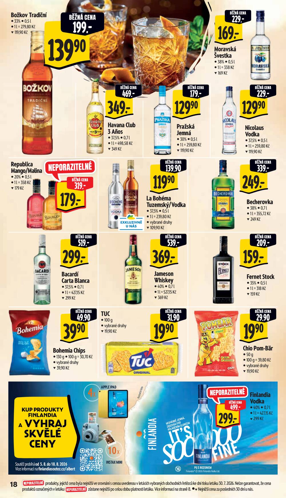 Albert Supermarket od 5.8. do 11.8.2026