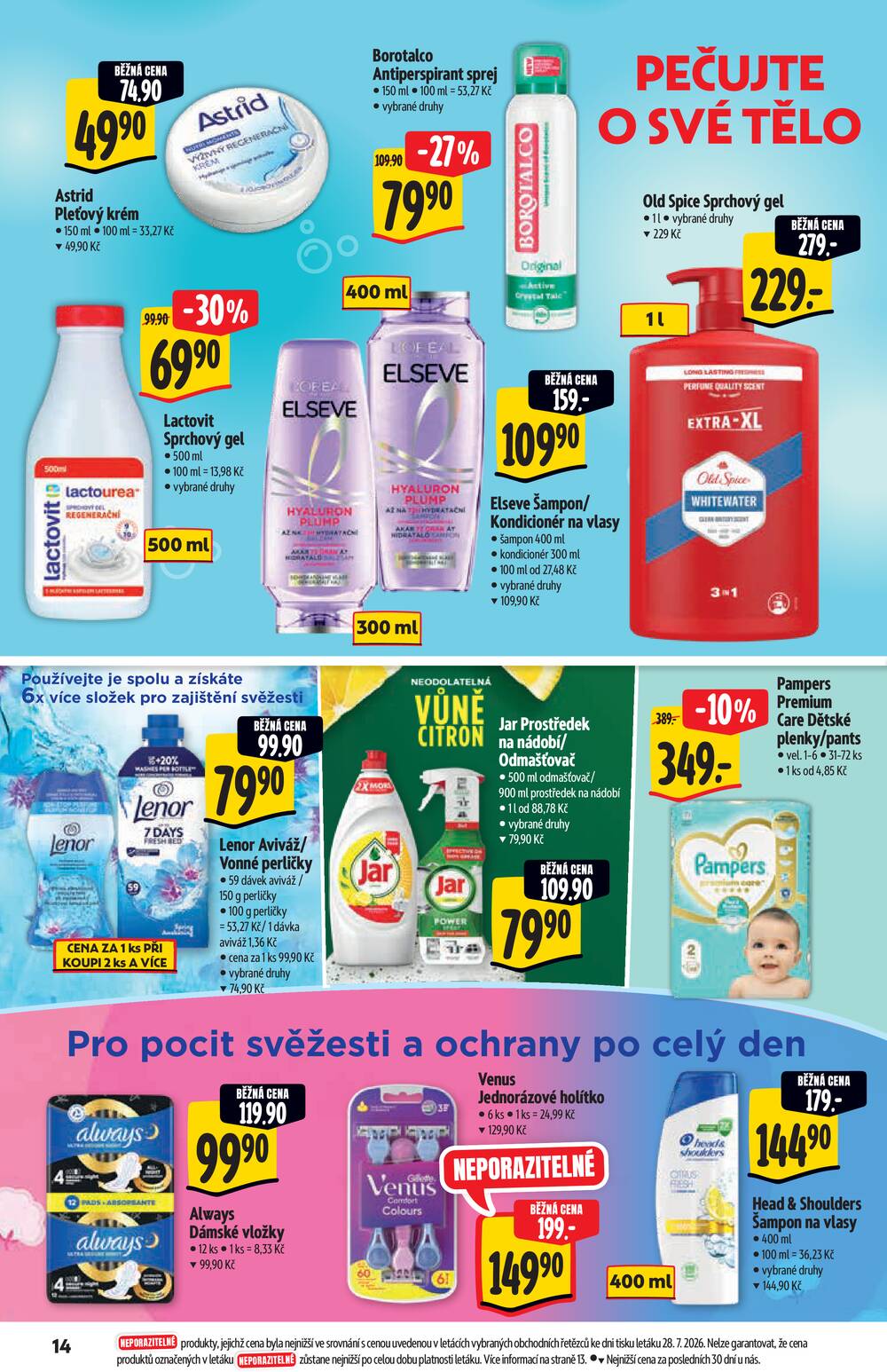 Leták Albert - Albert Supermarket katalog Brand od 5.8. do 18.8.2026 - strana 14