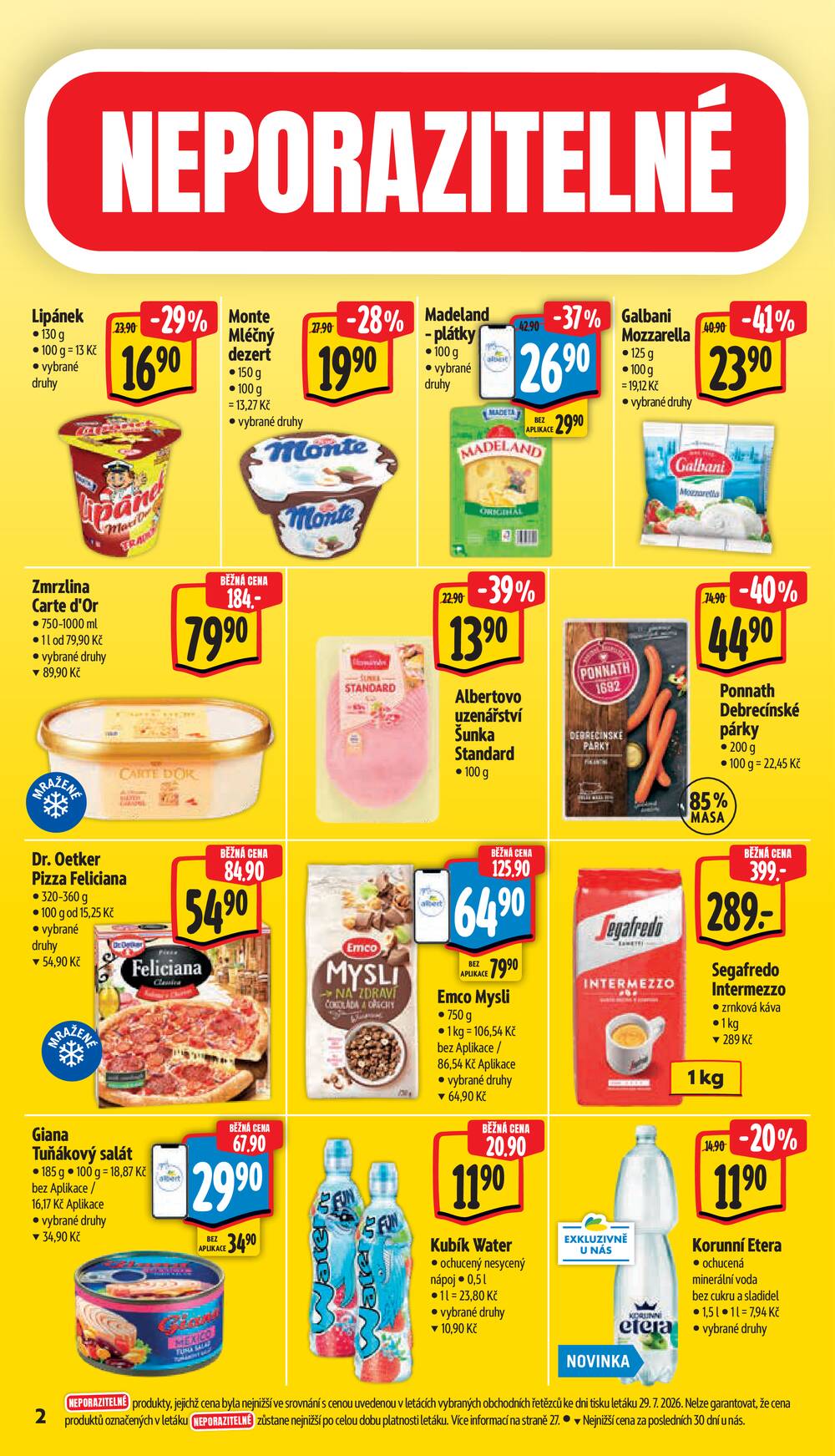 Albert Hypermarket Jihomoravský od 5.8. do 11.8.2026