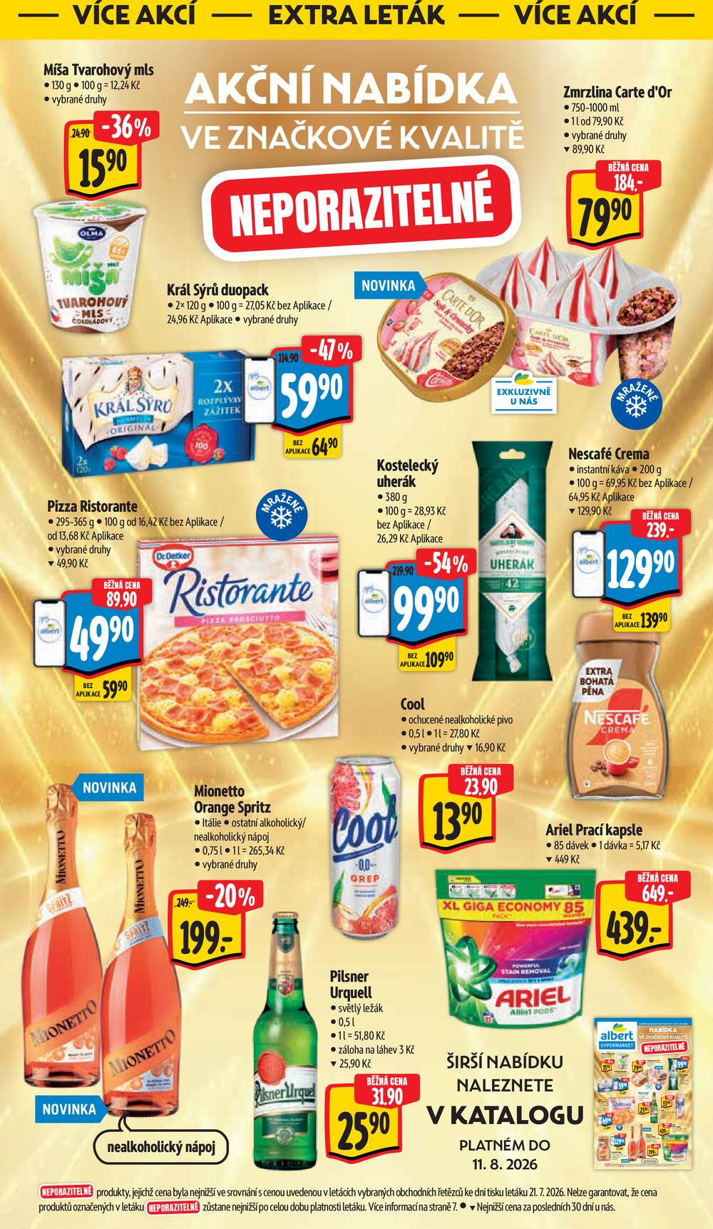 Albert Hypermarket Jihomoravský od 5.8. do 11.8.2026