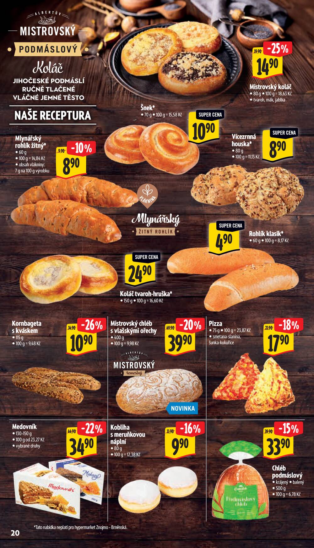 Albert Hypermarket Jihomoravský od 5.8. do 11.8.2026