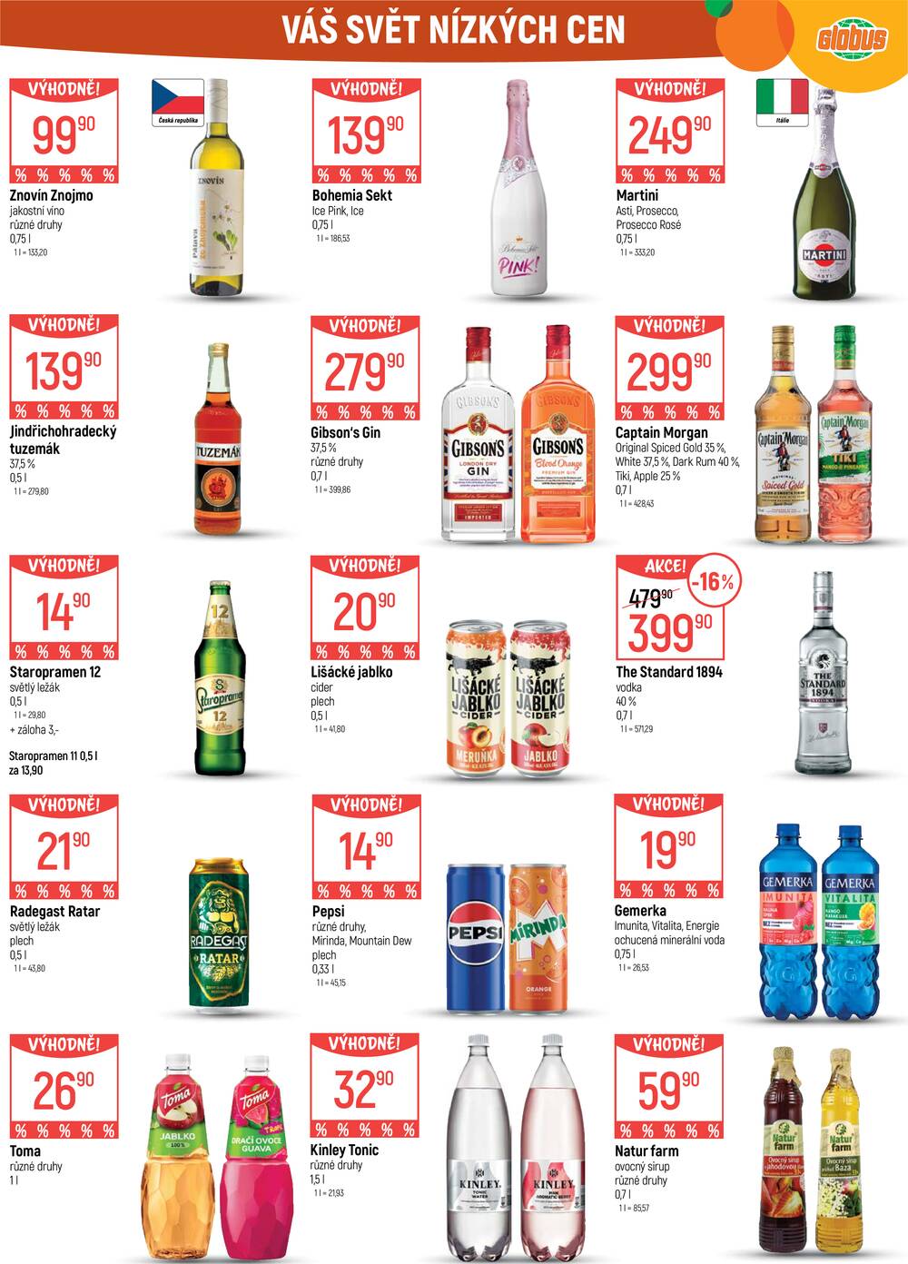 Leták Globus - Akční leták Globus 5.8. - 11.8.2026 - Globus České Budějovice - strana 27 Leták Globus - Akční leták Globus 5.8. - 11.8.2026 - Globus České Budějovice - strana 27
