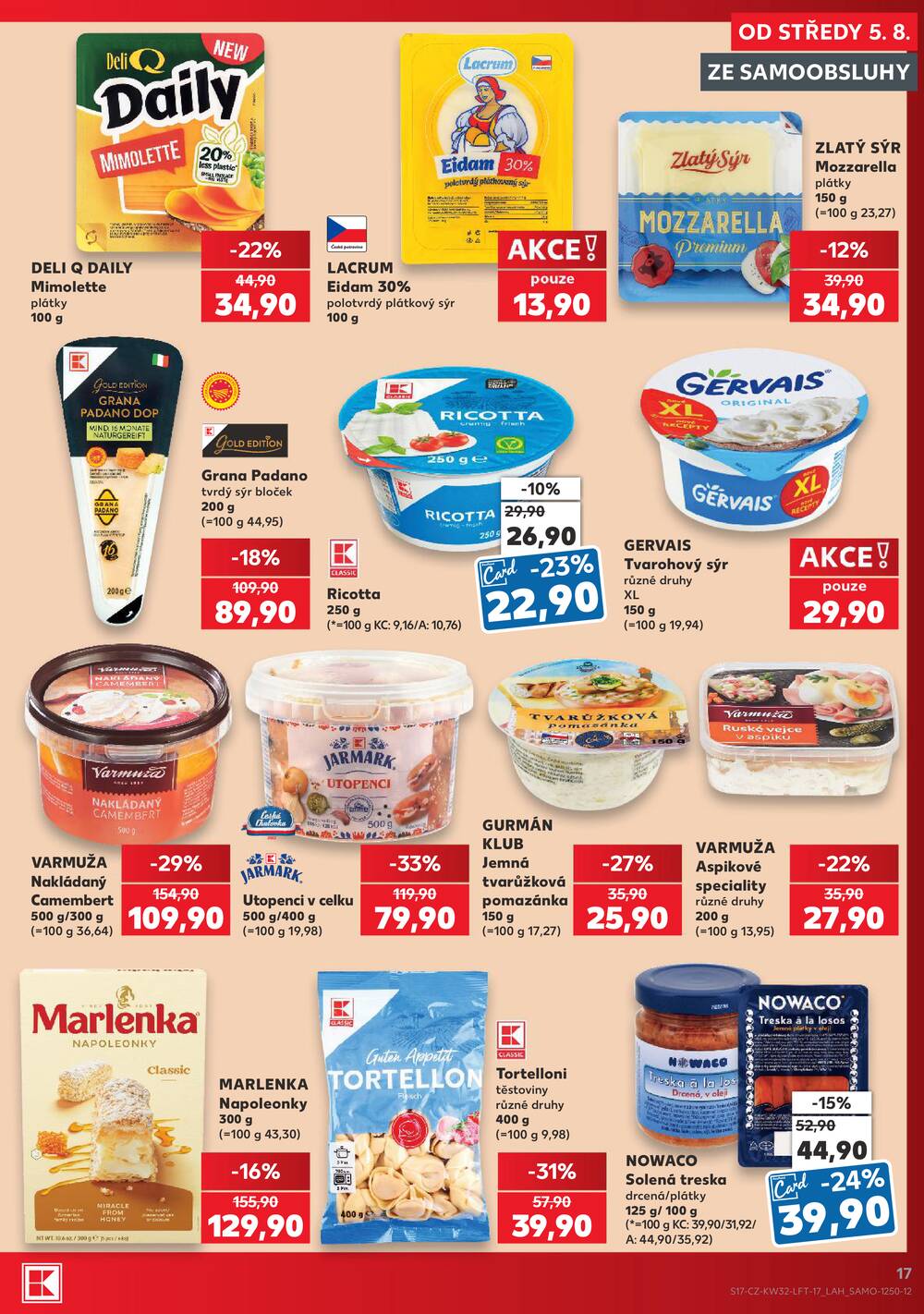 Kaufland 5.8. - 11.8. - Kaufland - Žďár nad Sázavou