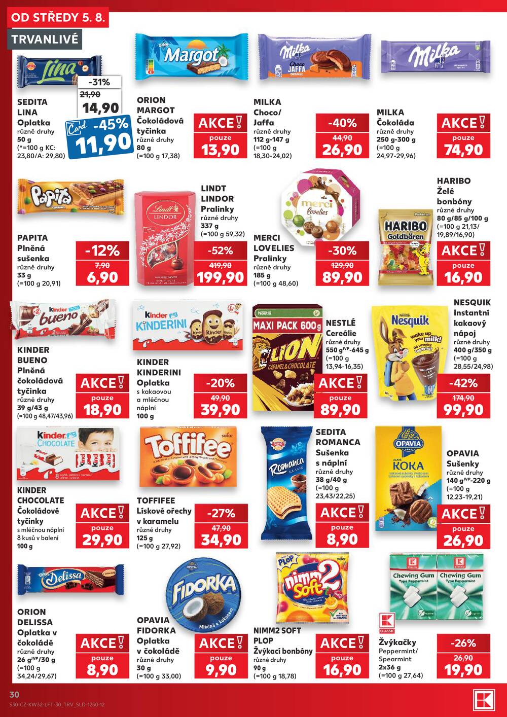 Kaufland 5.8. - 11.8. - Kaufland - Žďár nad Sázavou
