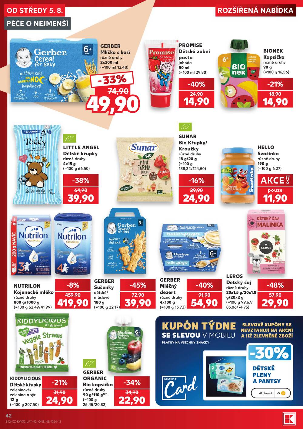 Kaufland 5.8. - 11.8. - Kaufland - Žďár nad Sázavou