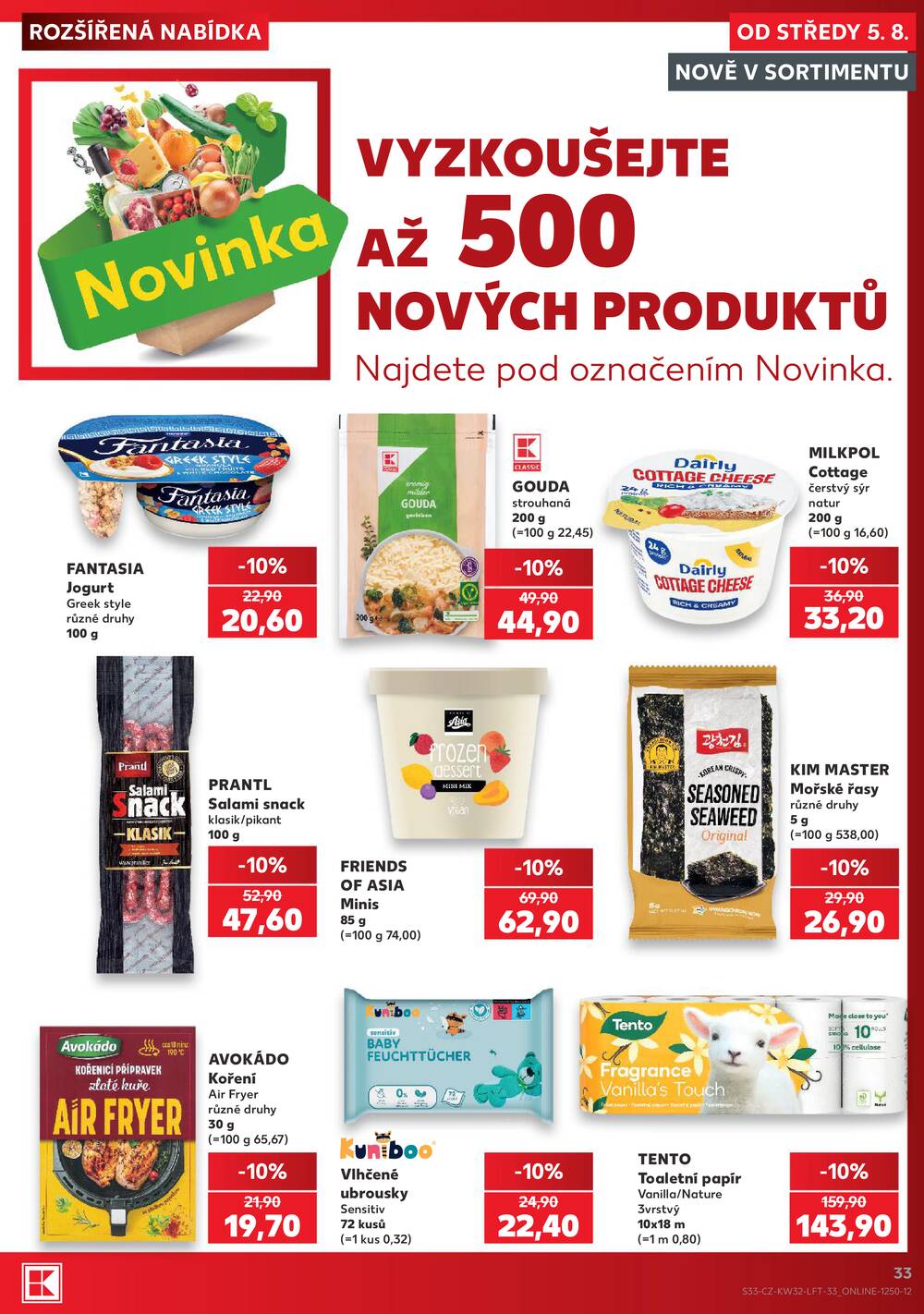 Kaufland 5.8. - 11.8. - Kaufland - Pelhřimov