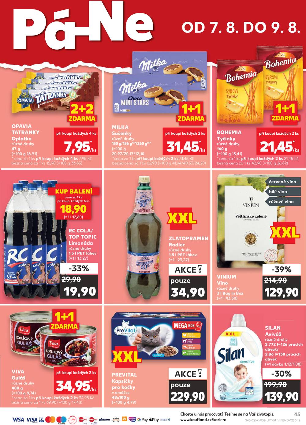 Kaufland 5.8. - 11.8. - Kaufland - Vrchlabí