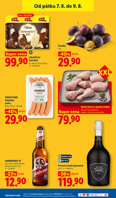 Lidl Čtvrtek od 6.8. do 9.8.2026