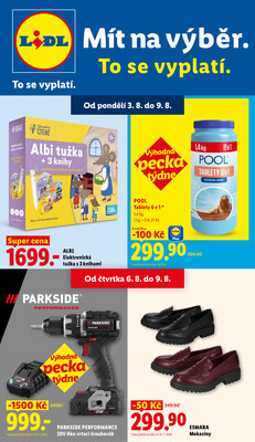 leták Lidl