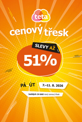 leták Teta drogerie
