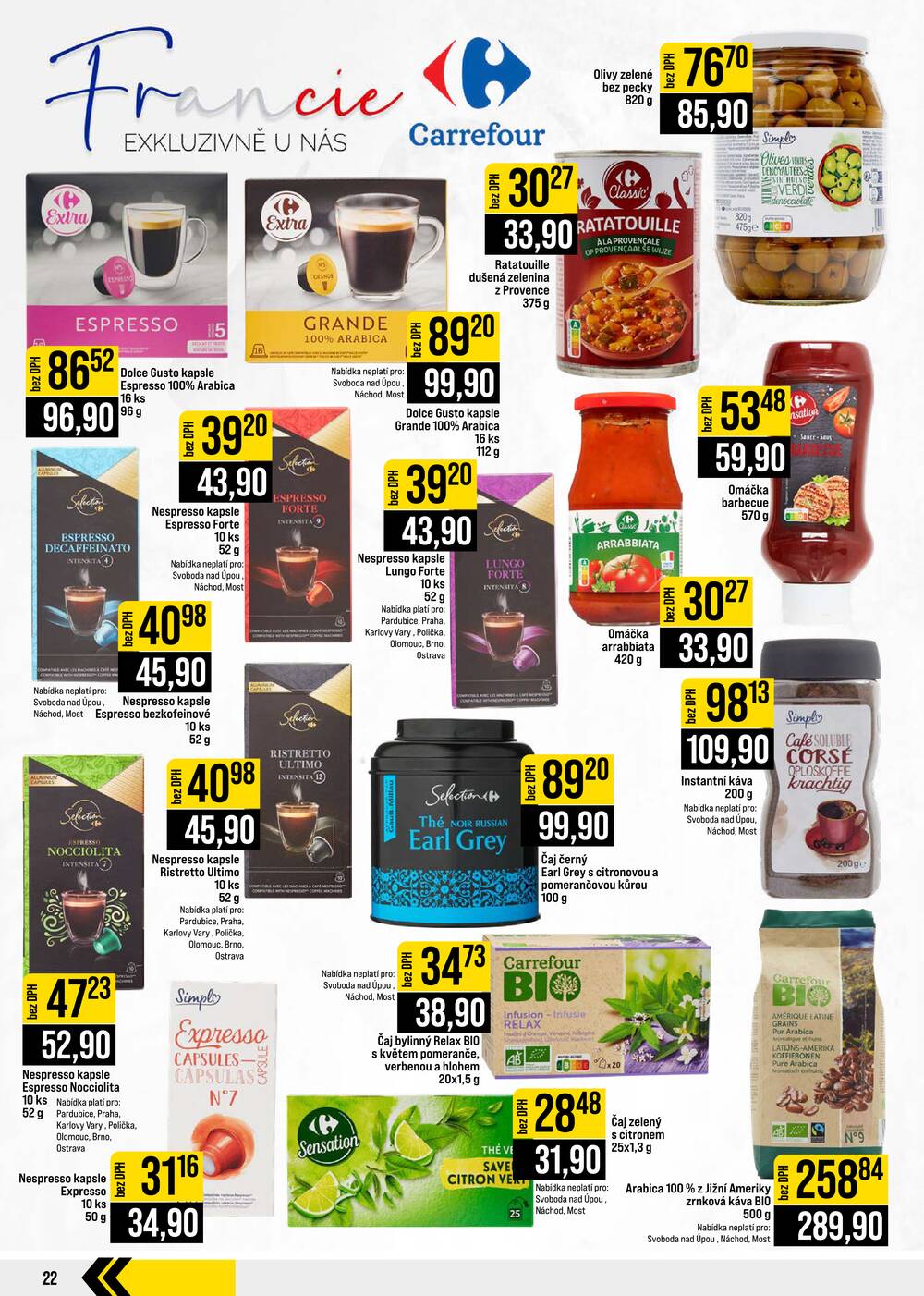 Leták JIP - JIP Cash & Carry České Budějovice, Most, Náchod, Polička, Sušice a Svoboda nad Úpou od 5.8. do 11.8.2026 - strana 22 Leták JIP - JIP Cash & Carry České Budějovice, Most, Náchod, Polička, Sušice a Svoboda nad Úpou od 5.8. do 11.8.2026 - strana 22