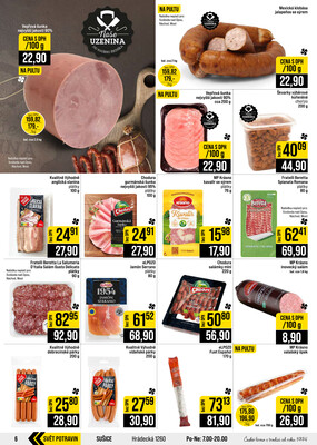 JIP Cash & Carry České Budějovice, Most, Náchod, Polička, Sušice a Svoboda nad Úpou od 5.8. do 11.8.2026