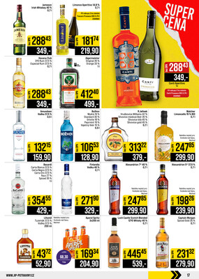 JIP Cash & Carry České Budějovice, Most, Náchod, Polička, Sušice a Svoboda nad Úpou od 5.8. do 11.8.2026