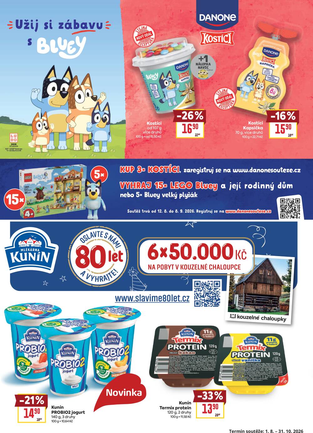 Billa katalog Partneři  od 12.8. do 8.9.2026