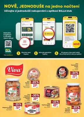 Billa katalog Partneři  od 12.8. do 8.9.2026