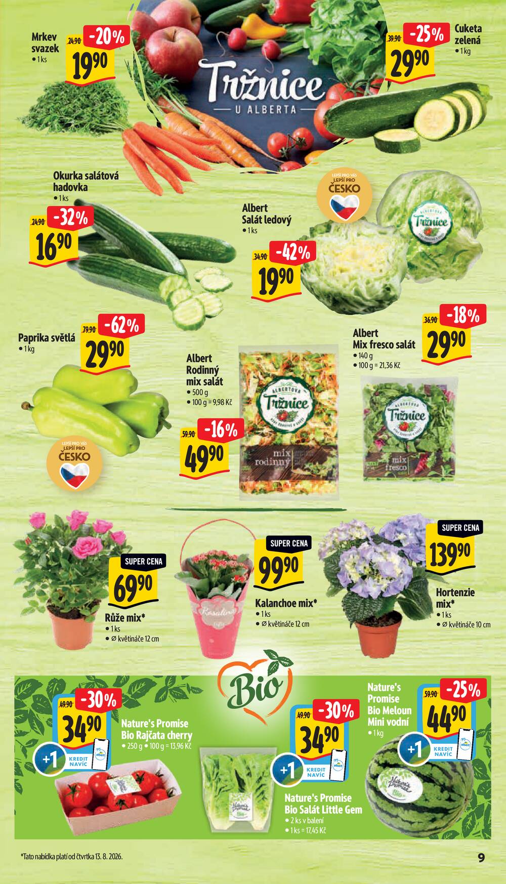 Albert Supermarket od 12.8. do 18.8.2026