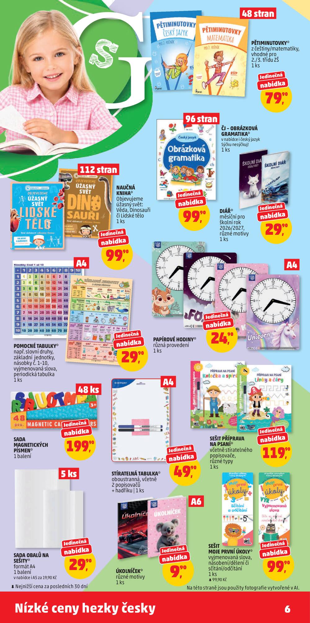 Leták Penny Market - Penny Market katalog Škola od 12.8. do 25.8.2026 - strana 6 Leták Penny Market - Penny Market katalog Škola od 12.8. do 25.8.2026 - strana 6