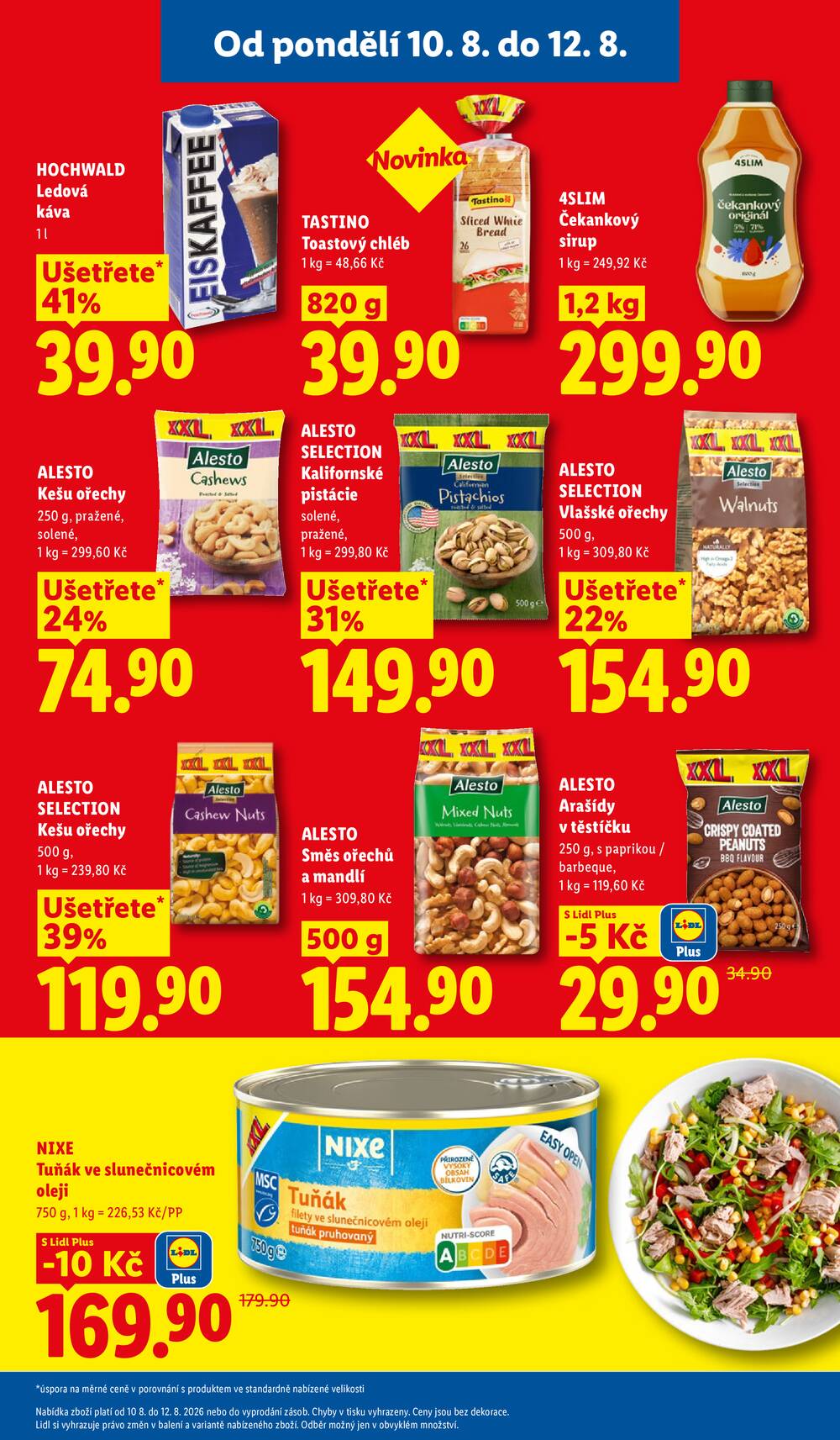 Lidl od 10.8. do 12.8.2026