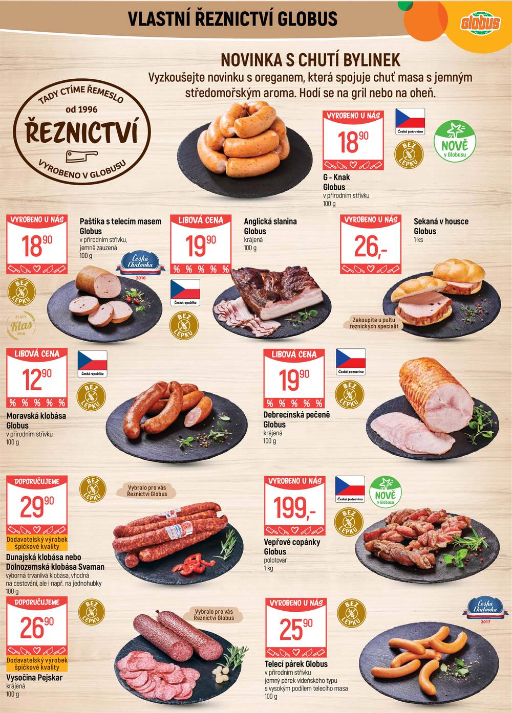 Akční leták Globus 12.8. - 18.8.2026 - Globus Havířov