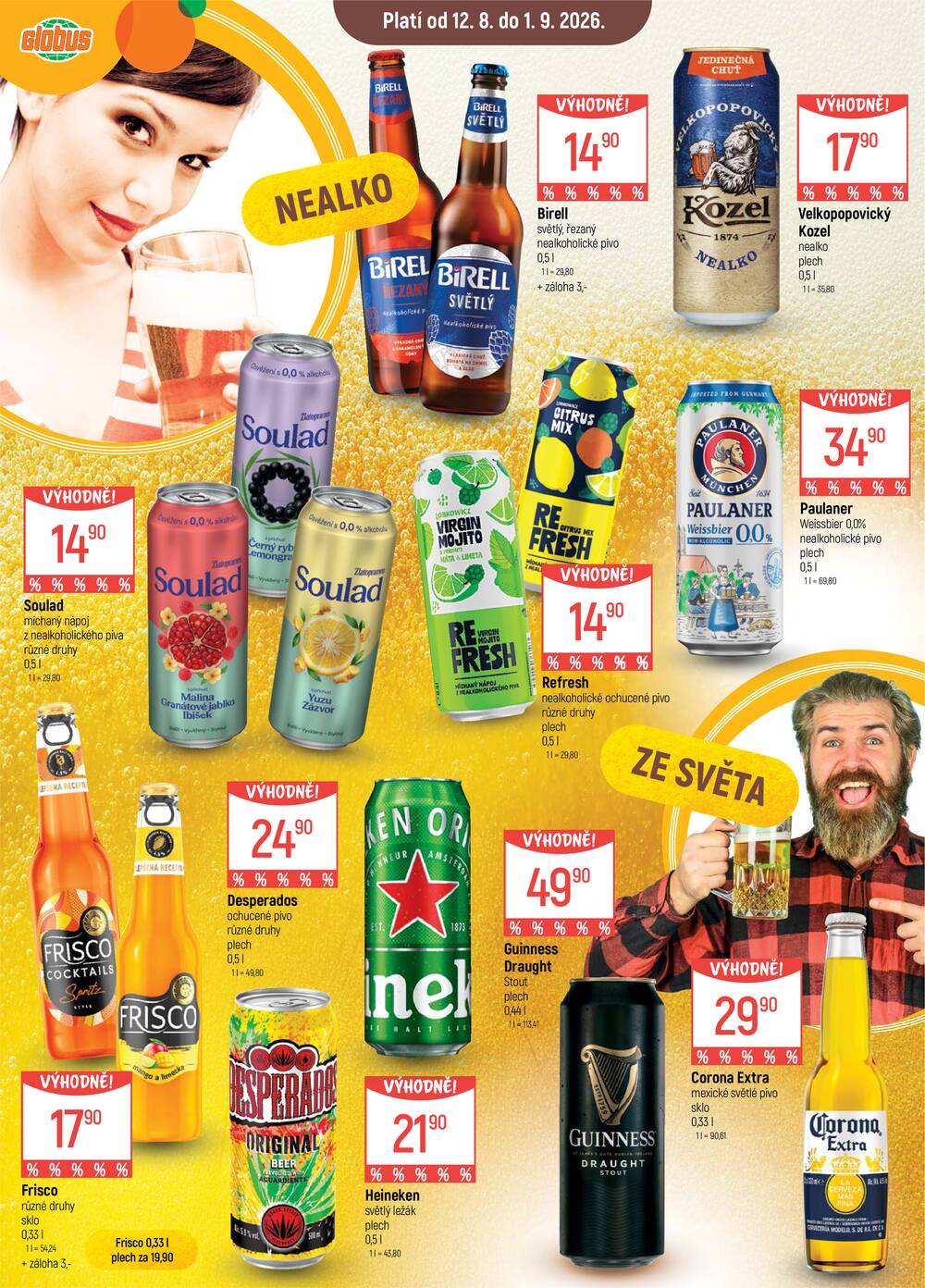 Akční leták Globus 12.8. - 18.8.2026 - Globus Havířov