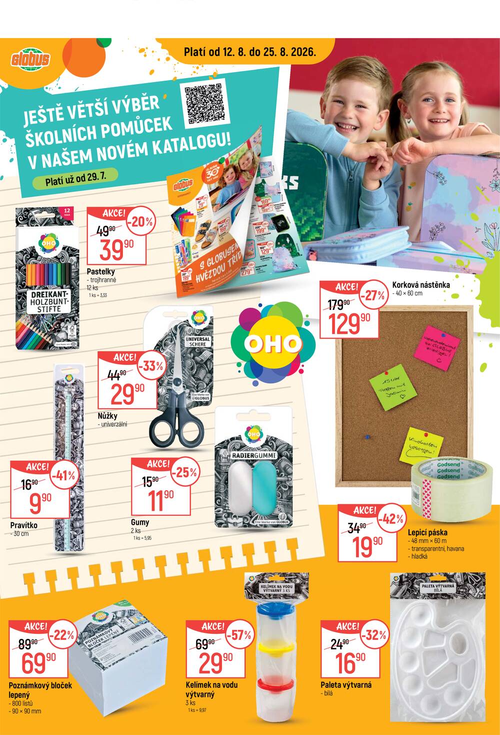 Akční leták Globus 12.8. - 18.8.2026 - Globus Brno Ivanovice