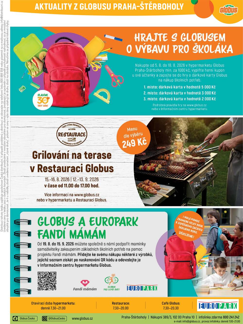 Leták Globus - Akční leták Globus 12.8. - 18.8.2026 - Globus Praha - Štěrboholy - strana 36 Leták Globus - Akční leták Globus 12.8. - 18.8.2026 - Globus Praha - Štěrboholy - strana 36