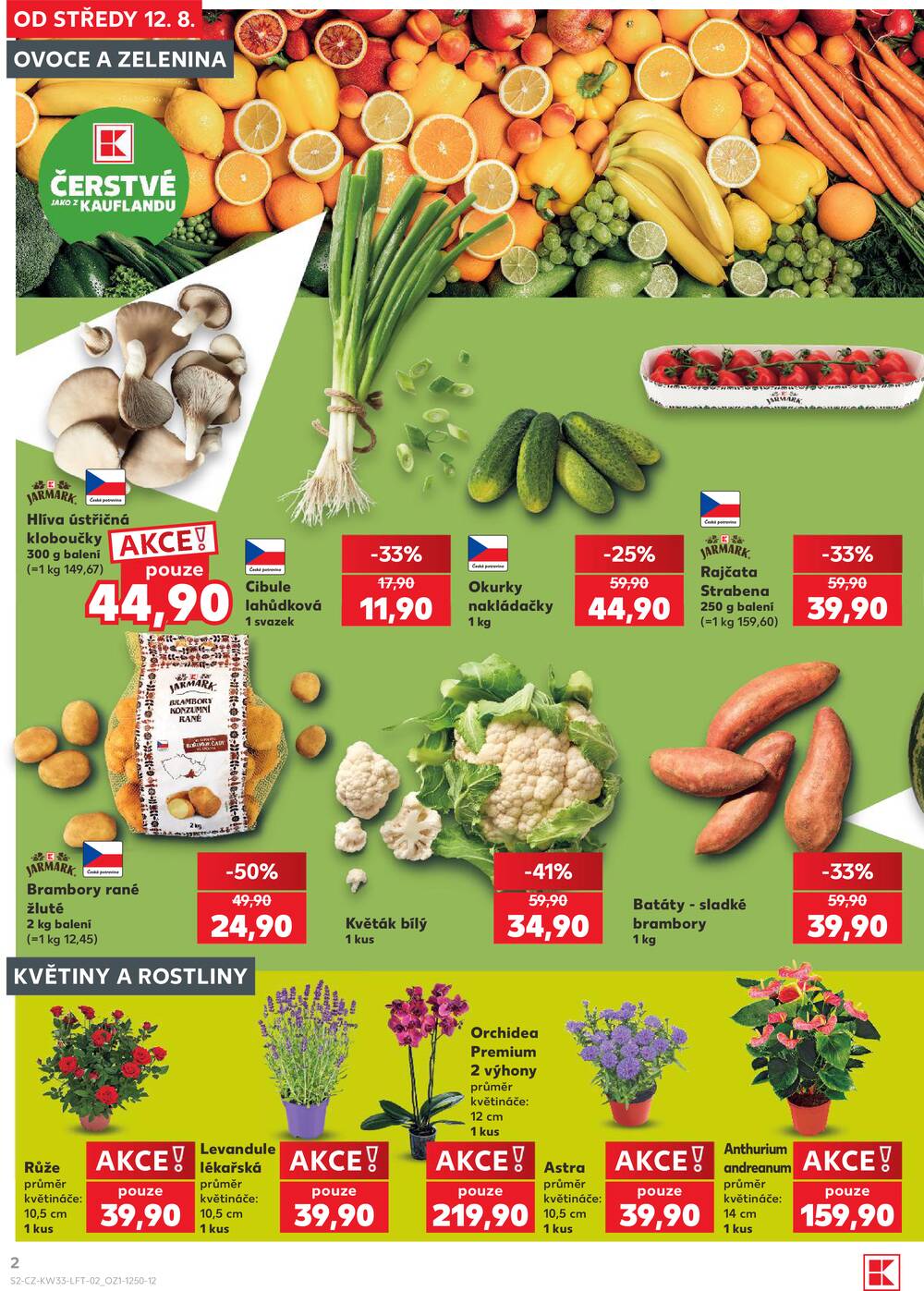 Leták Kaufland - Kaufland 12.8. - 18.8. - Kaufland - Praha 3 (Jarov) - strana 2 Leták Kaufland - Kaufland 12.8. - 18.8. - Kaufland - Praha 3 (Jarov) - strana 2