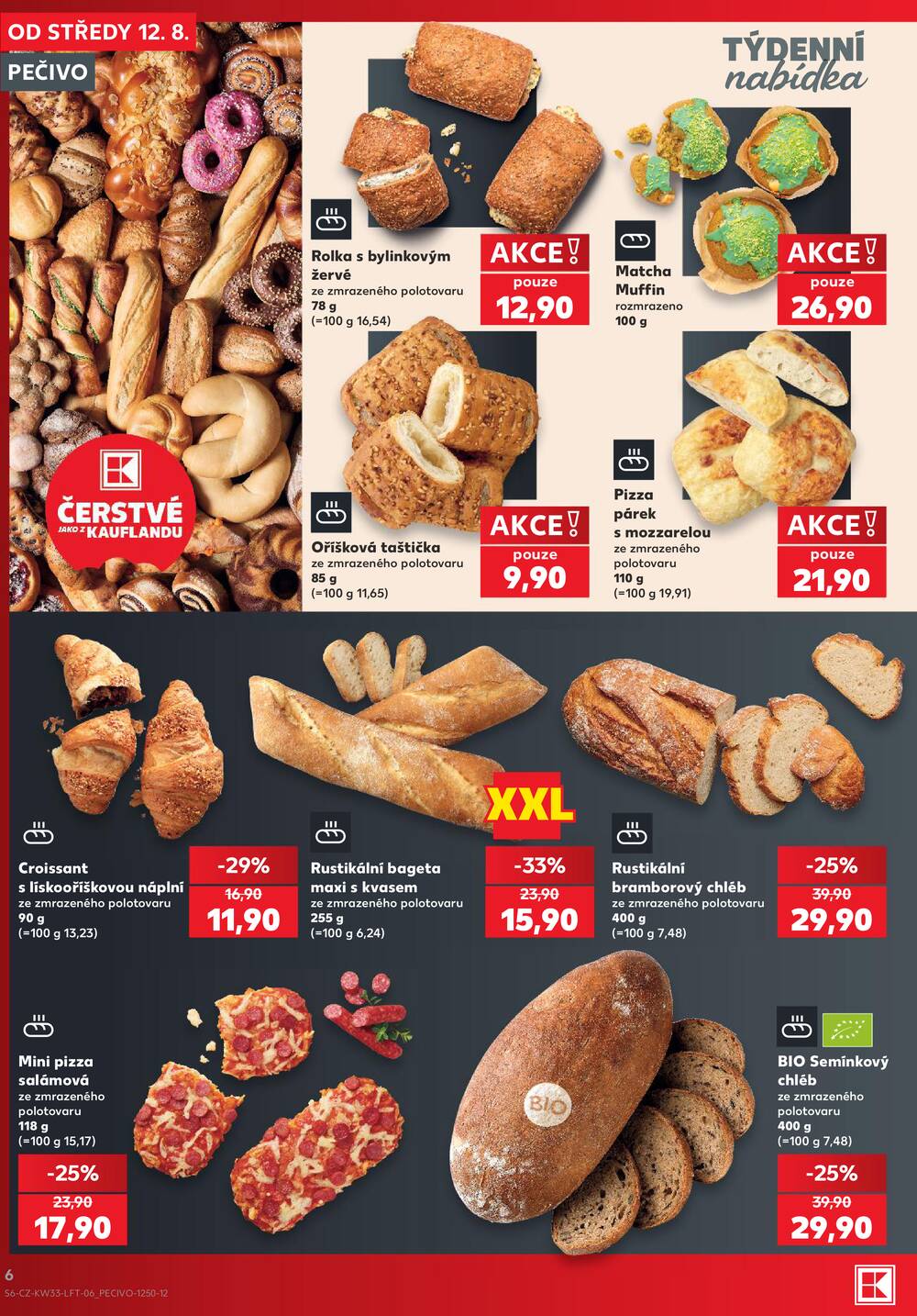 Kaufland 12.8. - 18.8. - Kaufland - Praha 3 (Jarov)