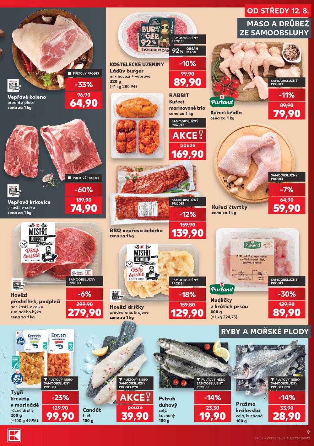 Kaufland 12.8. - 18.8. - Kaufland - Praha 3 (Jarov)