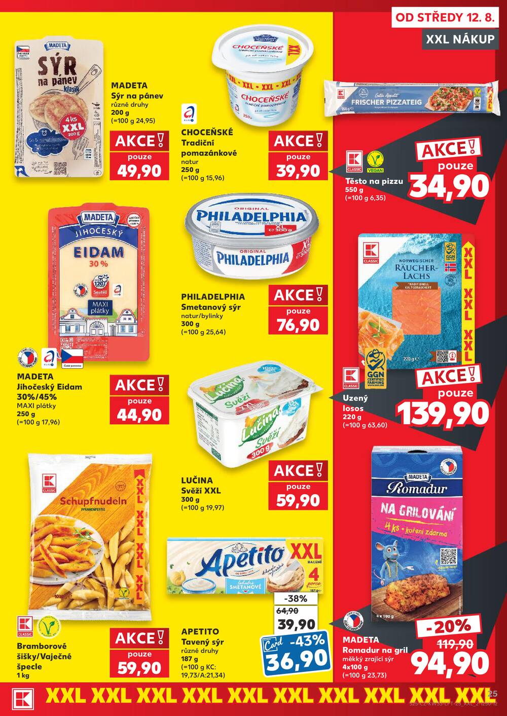 Kaufland 12.8. - 18.8. - Kaufland - Praha 3 (Jarov)