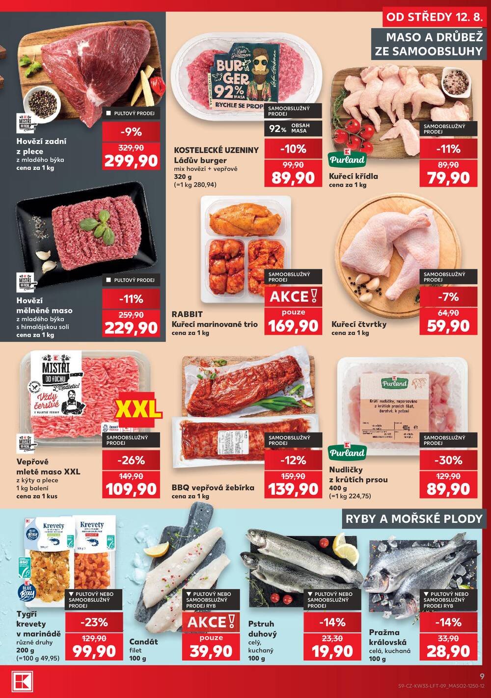 Kaufland 12.8. - 18.8. - Kaufland - Teplice (Čs. Dobrovolců)