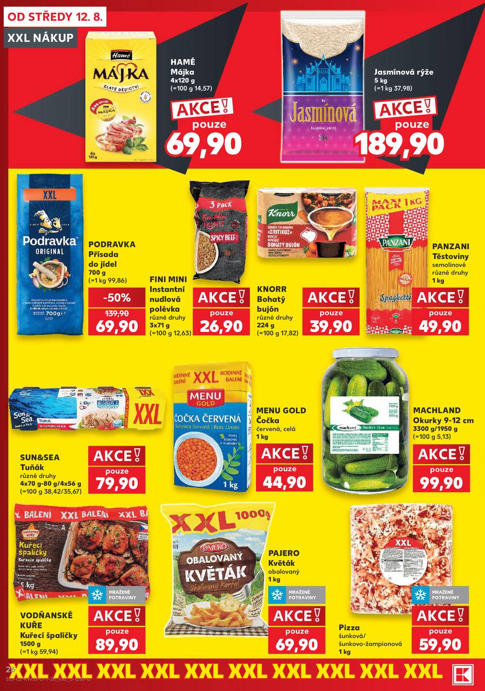 Kaufland 12.8. - 18.8. - Kaufland - Teplice (Čs. Dobrovolců)