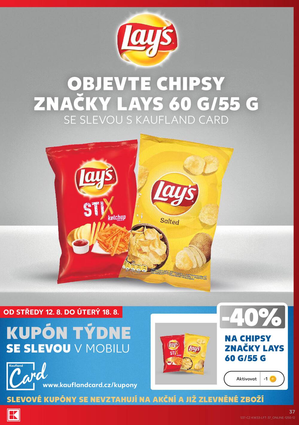 Kaufland 12.8. - 18.8. - Kaufland - Vyškov