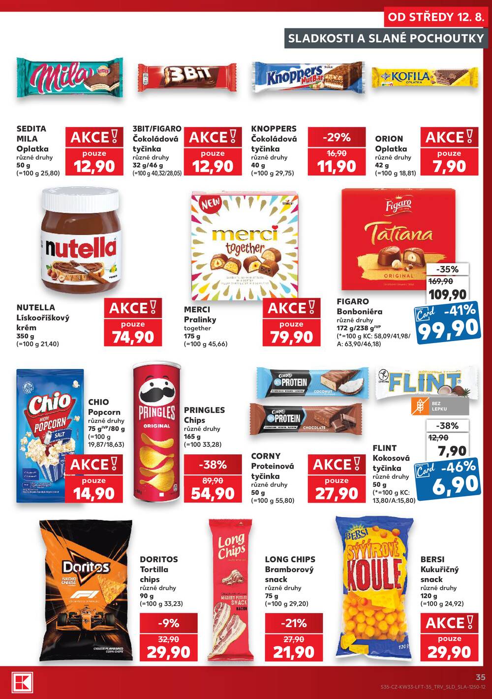 Kaufland 12.8. - 18.8. - Kaufland - Rožnov pod Radhoštěm - Meziříčská