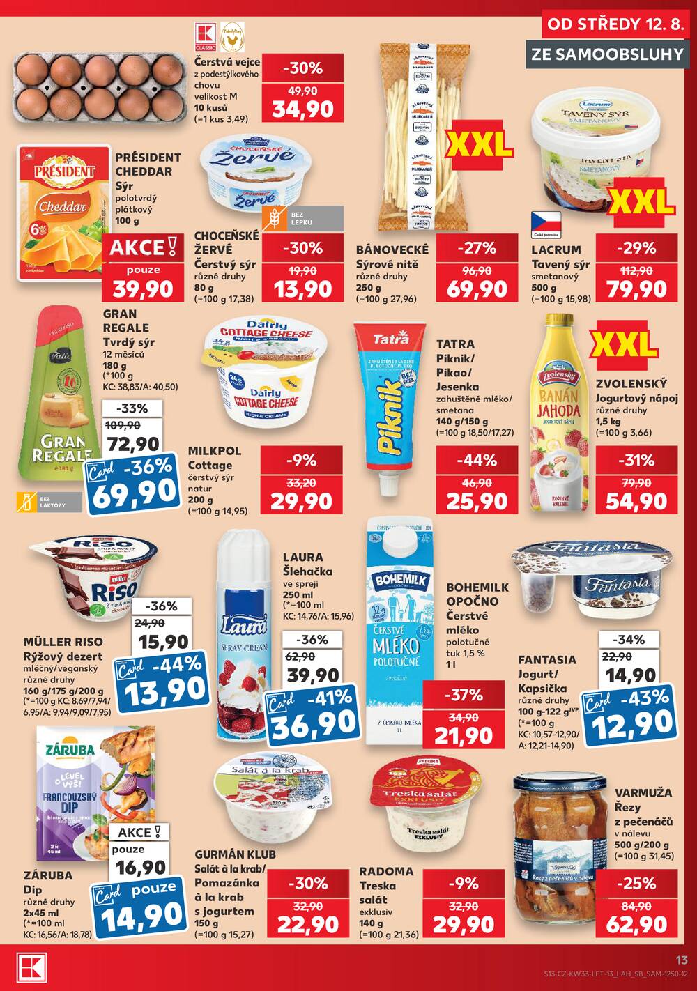 Kaufland 12.8. - 18.8. - Kaufland Humpolec
