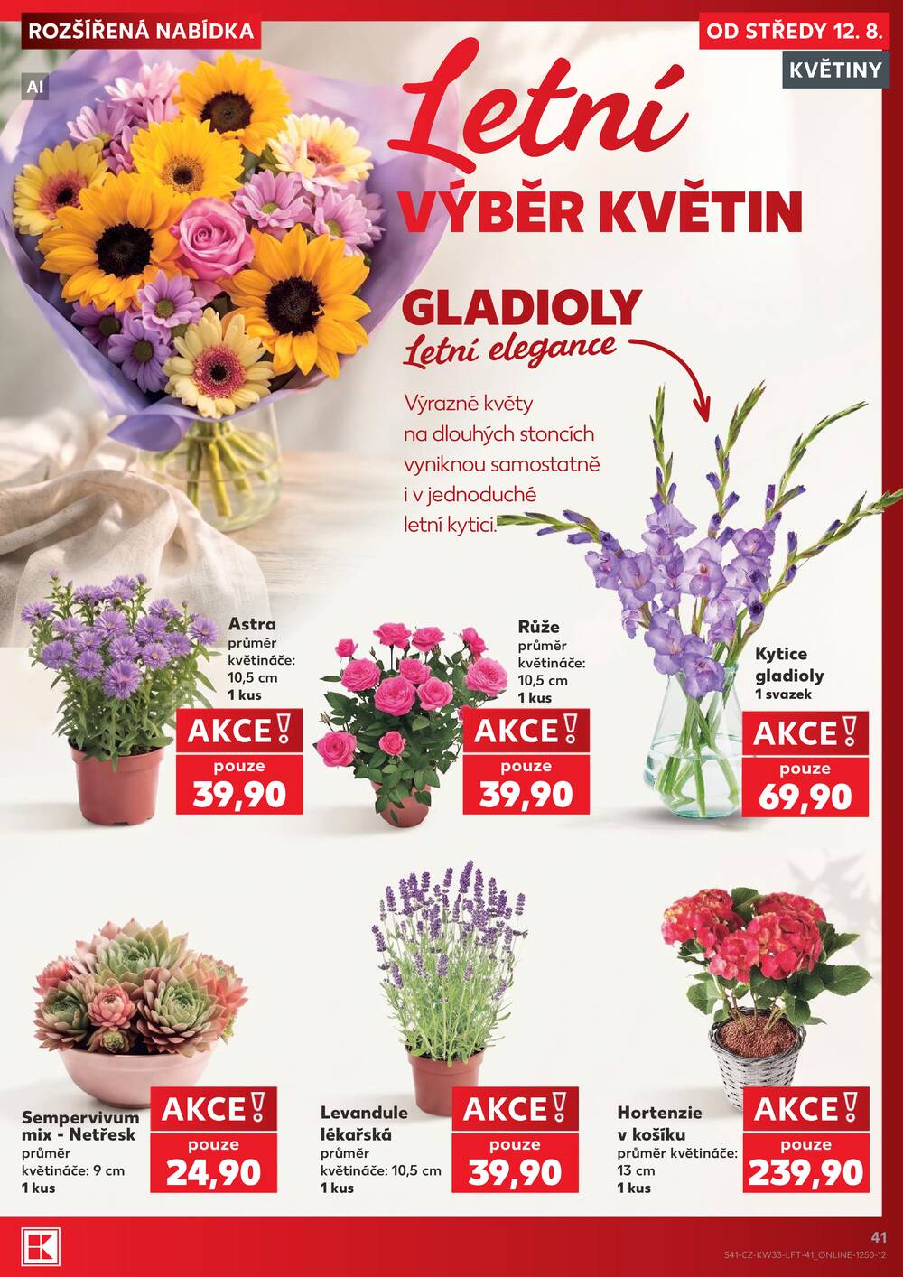 Leták Kaufland - Kaufland 12.8. - 18.8. - Kaufland Humpolec - strana 41 Leták Kaufland - Kaufland 12.8. - 18.8. - Kaufland Humpolec - strana 41