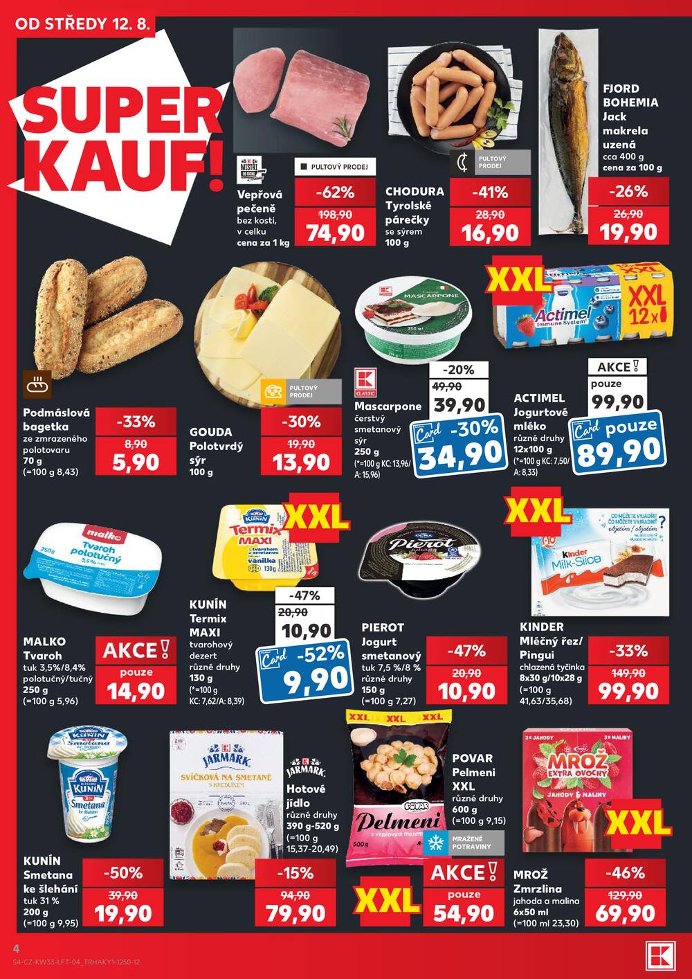 Kaufland 12.8. - 18.8. - Kaufland - Varnsdorf