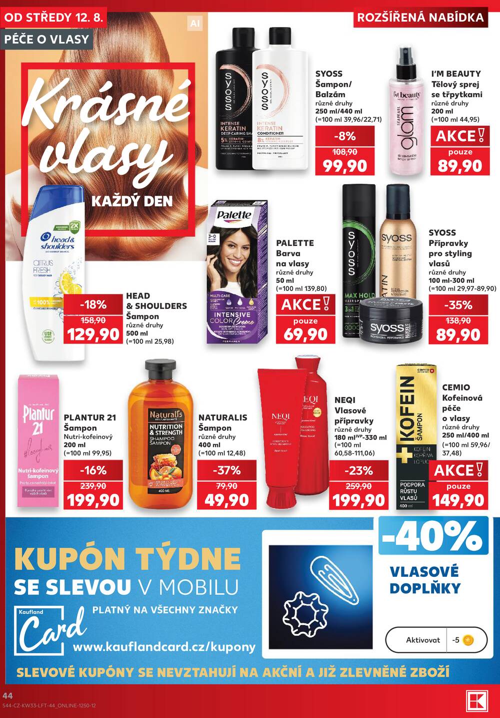 Kaufland 12.8. - 18.8. - Kaufland - Varnsdorf
