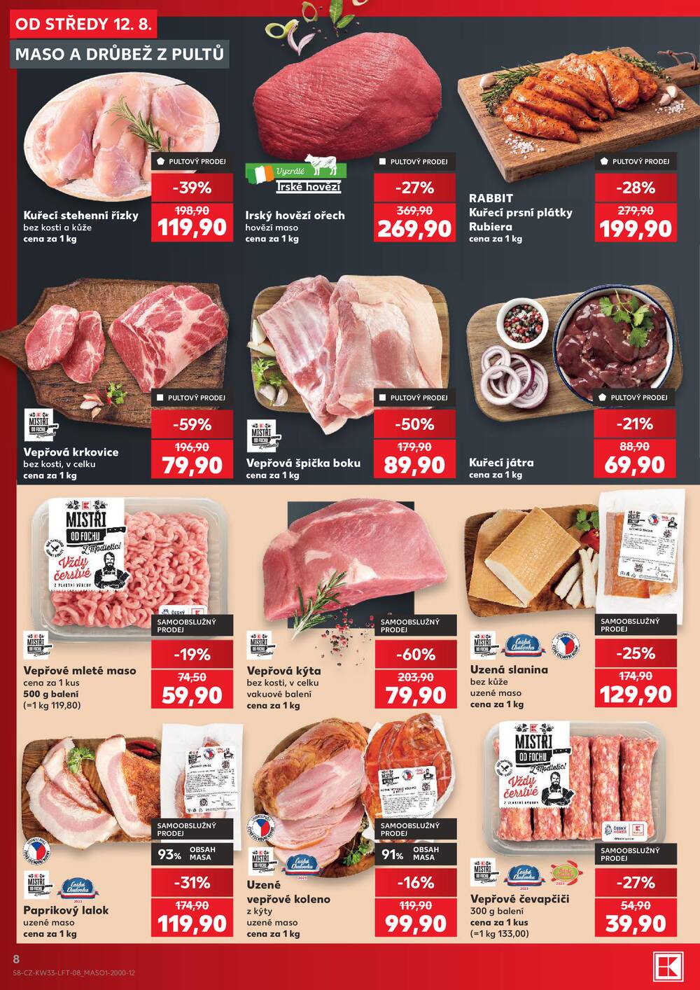 Kaufland 12.8. - 18.8. - Kaufland - Opava - Kateřinky
